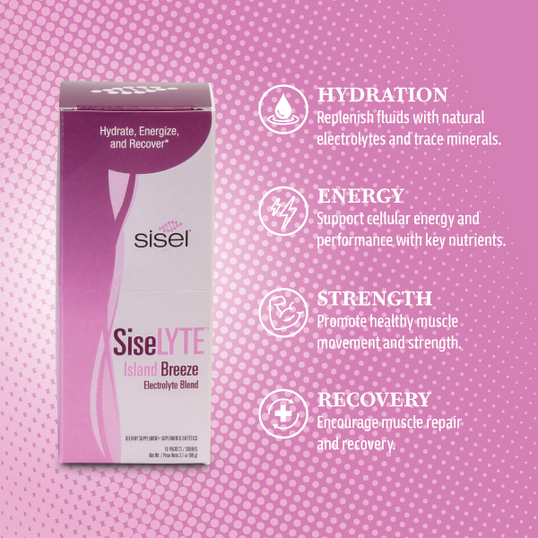 SiseLYTE™ Island Breeze – Electrolyte & Hydration Drink Mix